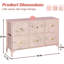 Commode 6 tiroirs Miriel