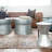 Brigid Industrial Accent Table - Handcrafted for Authentic Industrial Charm