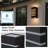 9.3″H Aluminum LED Wall Light