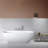 68.9 Inch Freestanding Solid Surface Soaking Bathtub For Bathroom