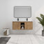Meuble-lavabo double avec plateau Asid 47,6
