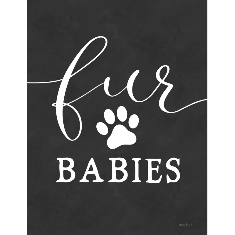 " Fur Babies ", 30" H x 20" W  