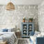 Elegant Woodland Soft Grey Washable Wallpaper