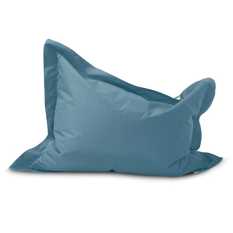 3-5 Refillable Bean Bag Chair, Blue, 135cmH x 110cmW x 50cmD