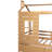 Mcclean Pine Solid Wood Bed with Drawers-985985496