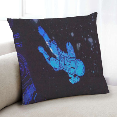 Cosmos Astronaut 6 Throw Pillow