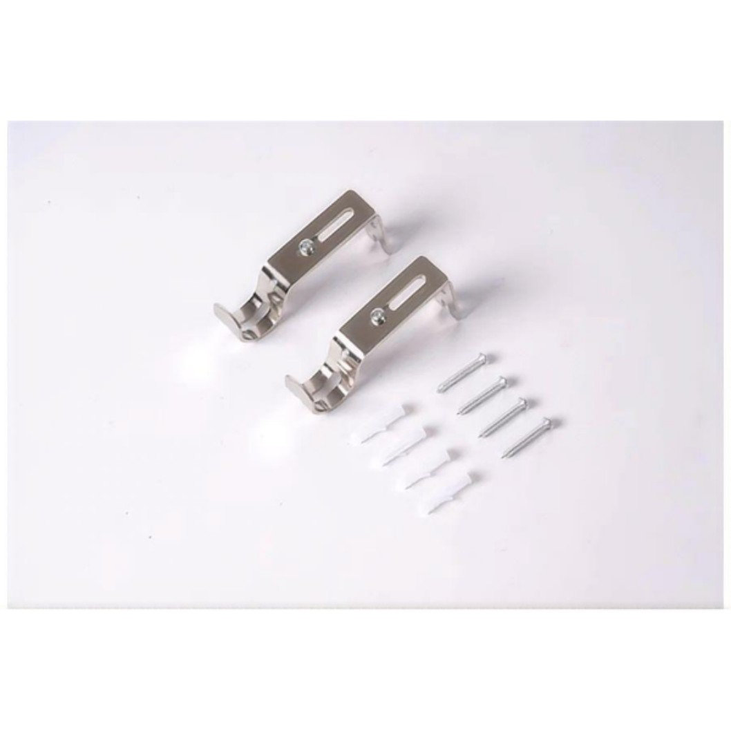 4 Pack Adjustable Curtain Rod Brackets Symple Stuff 