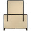 Commode 6 tiroirs Lise cacao foncé