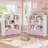 49.1" W Bookcase, 4-tier Bookshelf, Storage Organizer With Drawers-1005530723