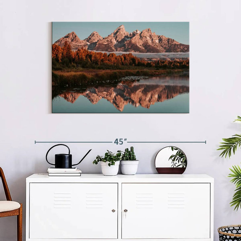 Alvord Grand Teton Sunrise Glow, H 24 po x l 36 po