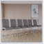 Chaises de salle à manger modernes, chaise d'appoint rembourrée en similicuir à haut dossier avec tube en C-2094310361-2094310364-2094310363