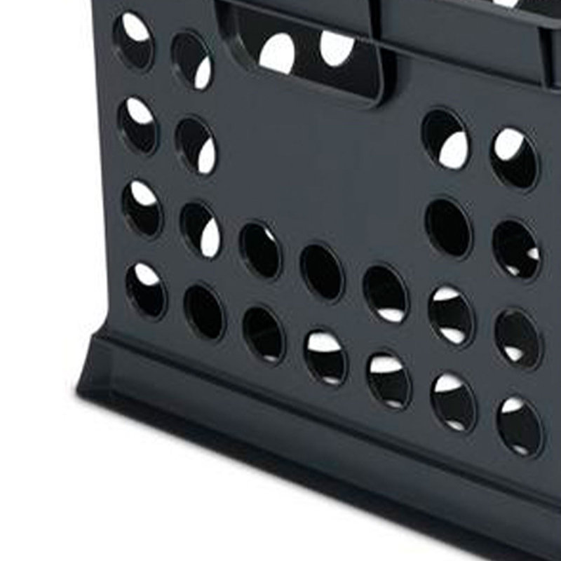 Plastic Basket Set, Black