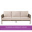 Arlend 3-Person Rope Patio Sofa-122907380