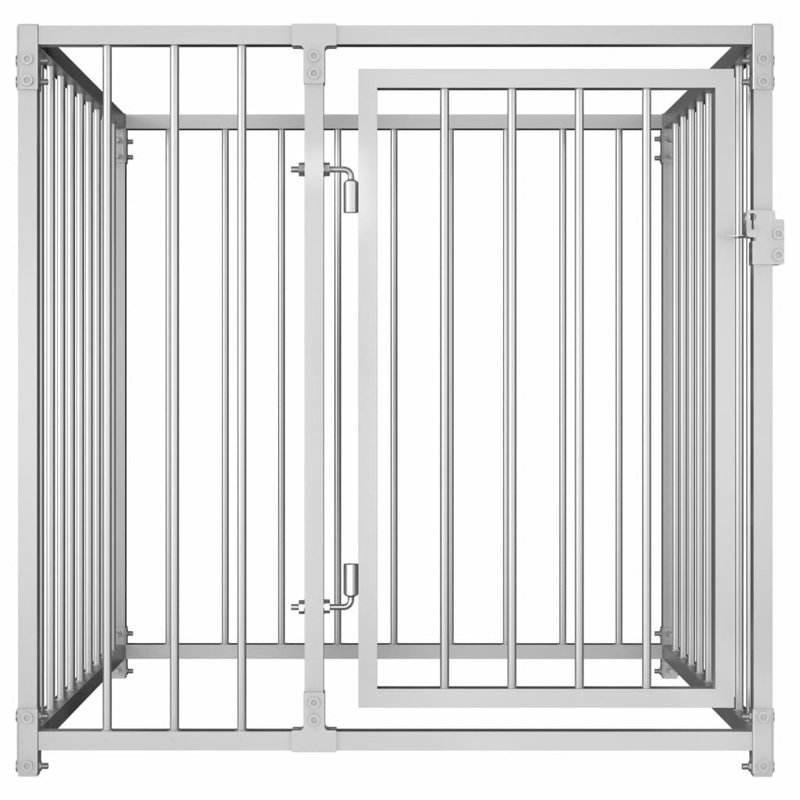 Cragmont Steel Exercise Pen With Door, 39.37cm H x 39.37cm W x 100cm D
