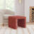 Homepop Arch Ottoman - Rust-100484781