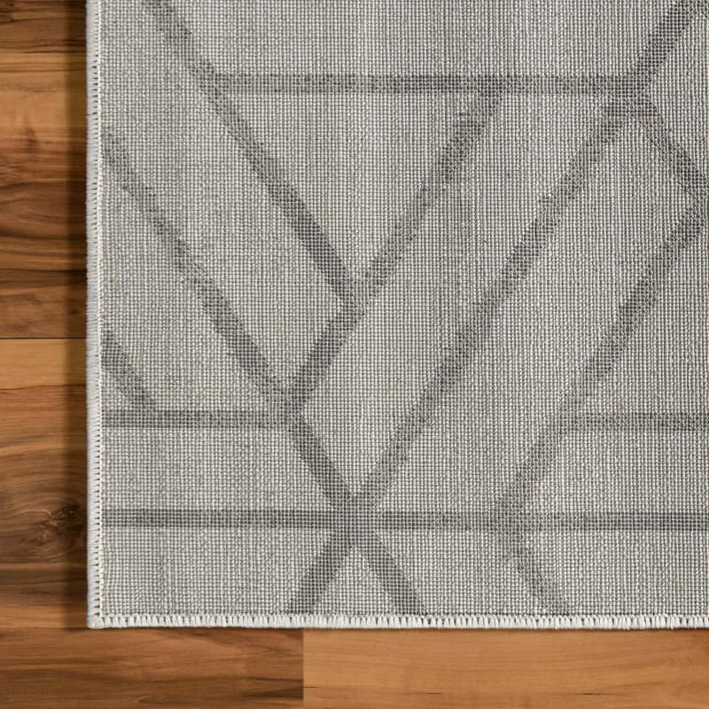 Eshin Abstract Indoor Rug, Square 5'3"