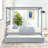 Canopy Bed with Twin Trundle