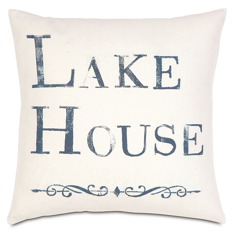 Nautical Square Pillow Cover & Insert