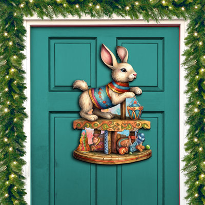 Jacqueli Wood Christmas Decoration