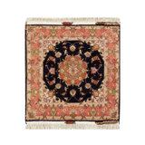 Sirol Hand Woven Cotton and Wool Oriental Area Rug