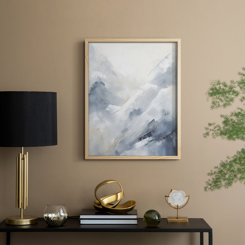 «LANDSCAPES Series CCXXVII», reproduction encadrée - bois massif, H 11 po x l 9 po