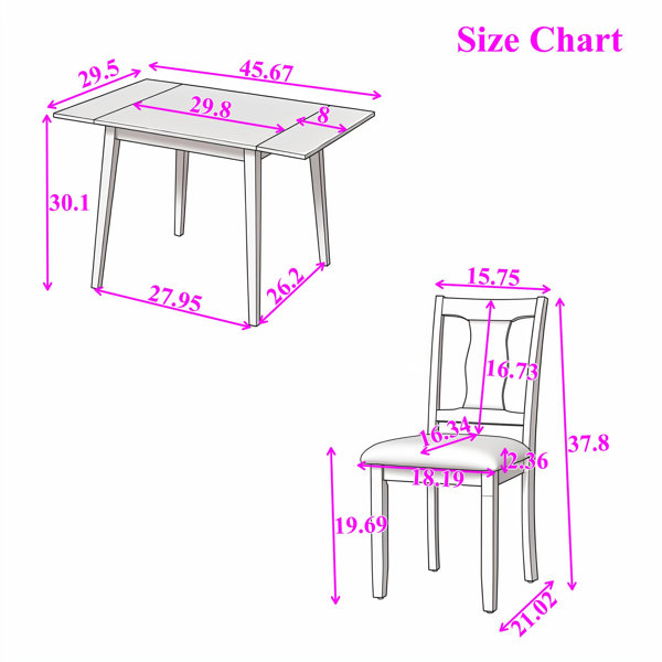 Dimensions du produit