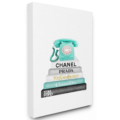 Charlidh " Bookstack With Phone " by Amanda Greenwood