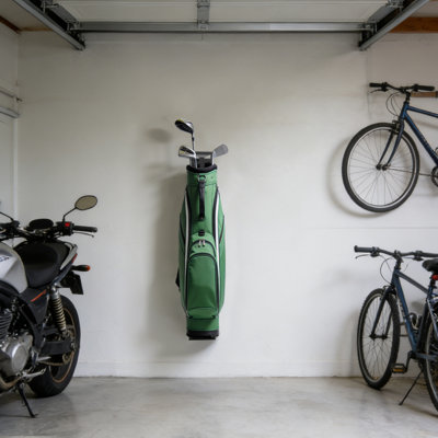 Support de rangement mural pour sac de golf