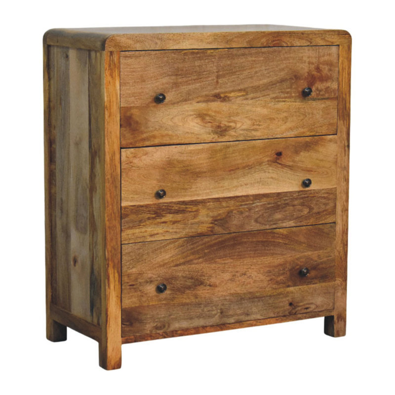 Commode à trois tiroirs Oakish