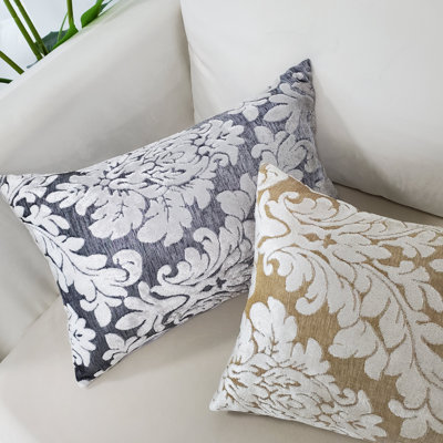 Ensemble de 2 coussins en jacquard