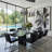 Modella Oval Linear Island Pendant - Black