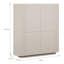 Chanceton 162cm Four-Door Highboard with Shelving