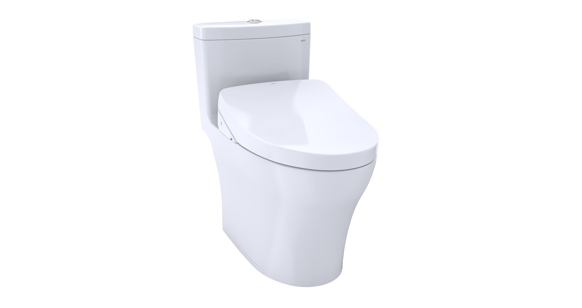 TOTO Aquia® DualFlush Elongated TwoPiece Toilet (Seat Included