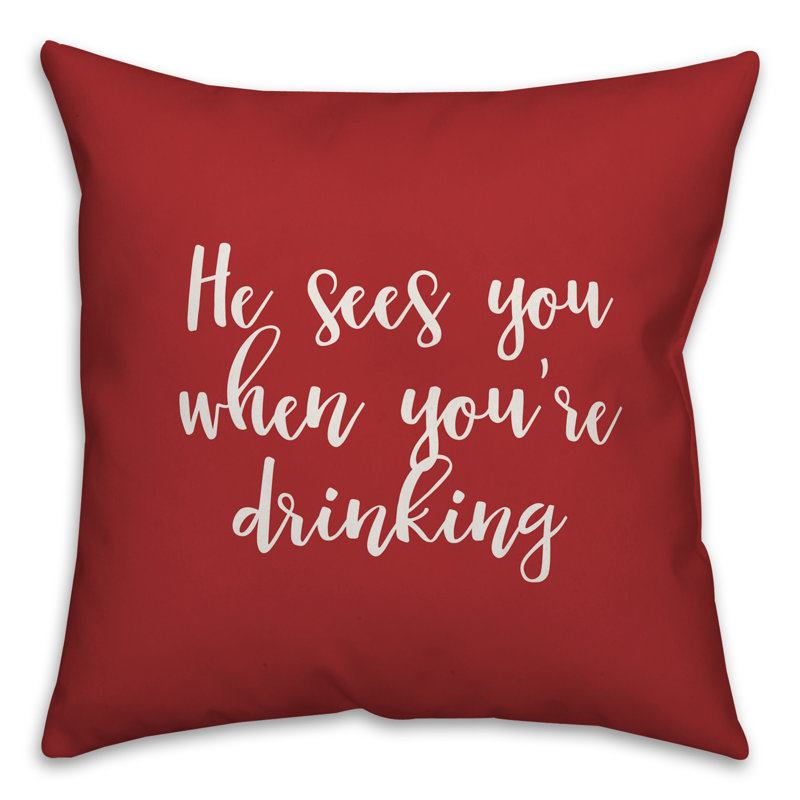  Coussin He, Rouge, Housse de coussin