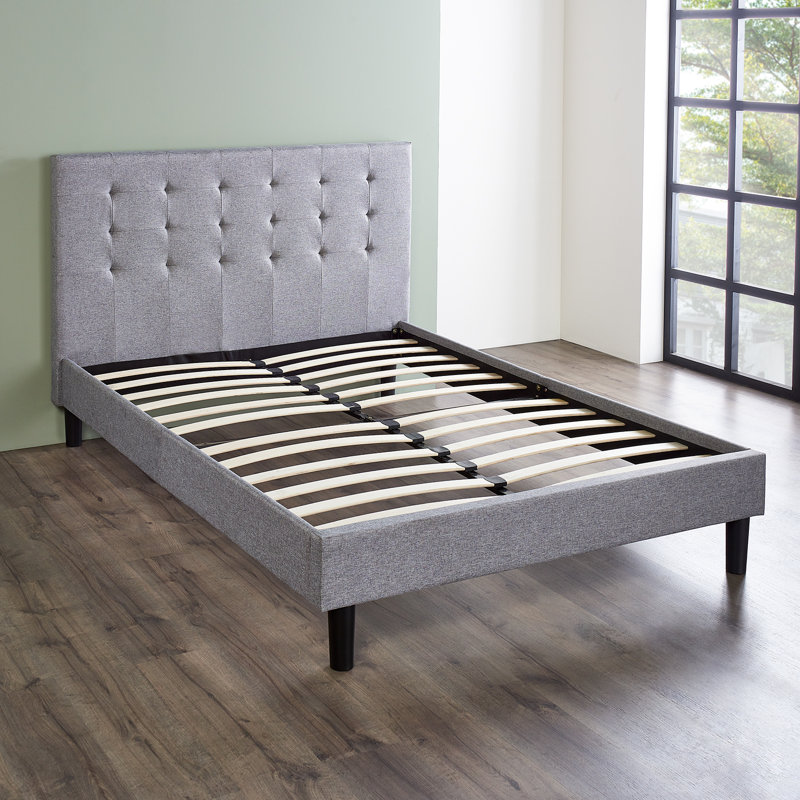 Crymble Upholstered Bed, Double (4'6)