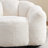 Bean Bag , White, High - Density Foam Padding, Fabric, Non Slip Base, Pull Ring, No Assembly, Ideal For Multi Scene Living Room Relaxation White Chair With Armrest, Foam, Fouling, Slip, Use-1166376183