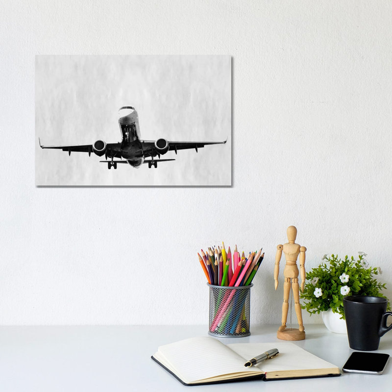 Modern Art - Take Off by 5by5collective - Wrapped Canvas Print, 20.32 cm H x 30.48 cm W