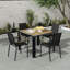 Lynna 40" Square Dining Set