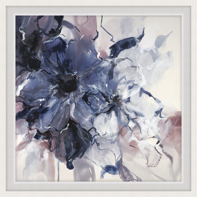 Emoting Blooms 5 Framed Print Canvas