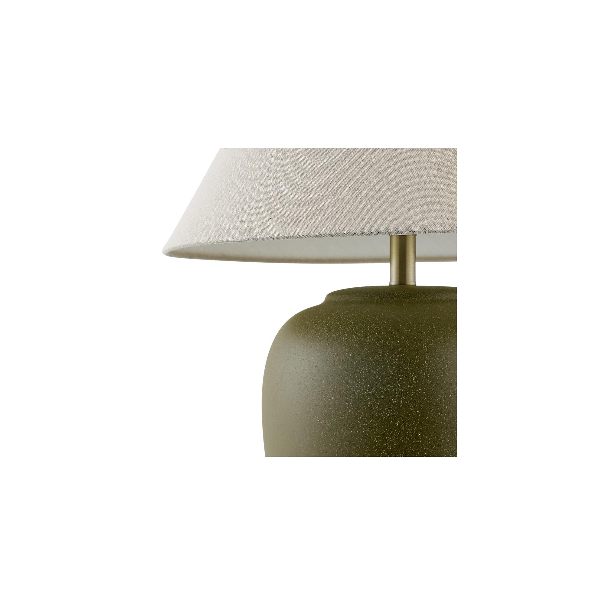 Eustacia Ceramic Table Lamp, Green