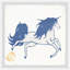 «George Hairy Unicorn Triptych», ensemble de 3 reproductions encadrées-233501520