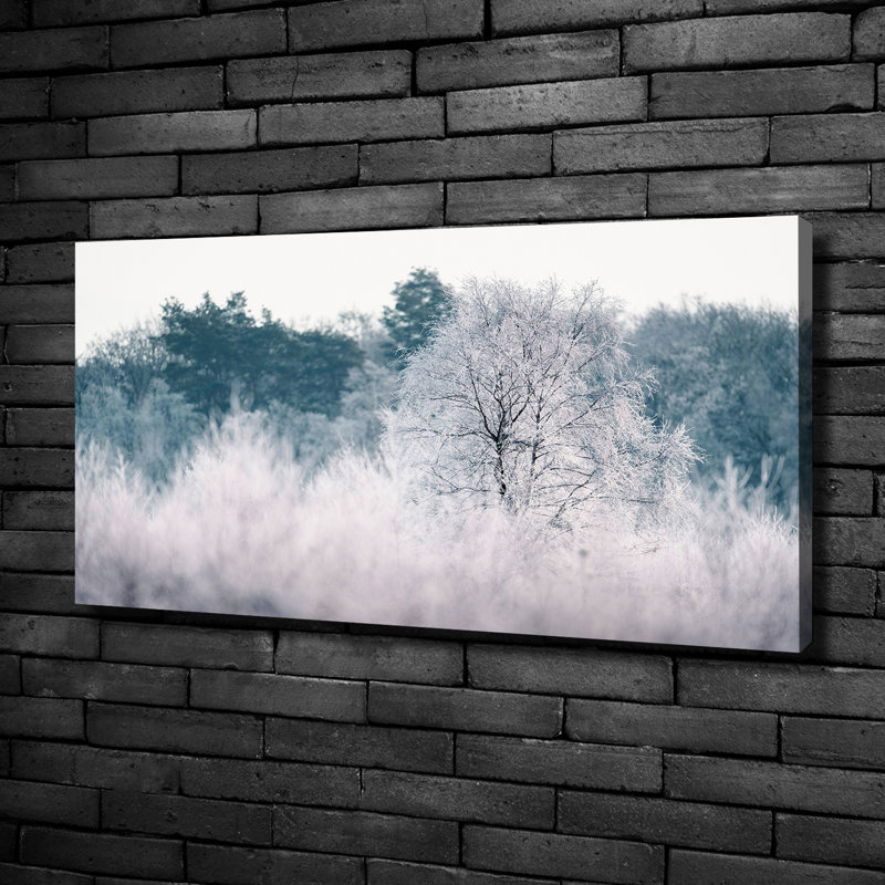 Winter Trees - Wrapped Canvas Print
