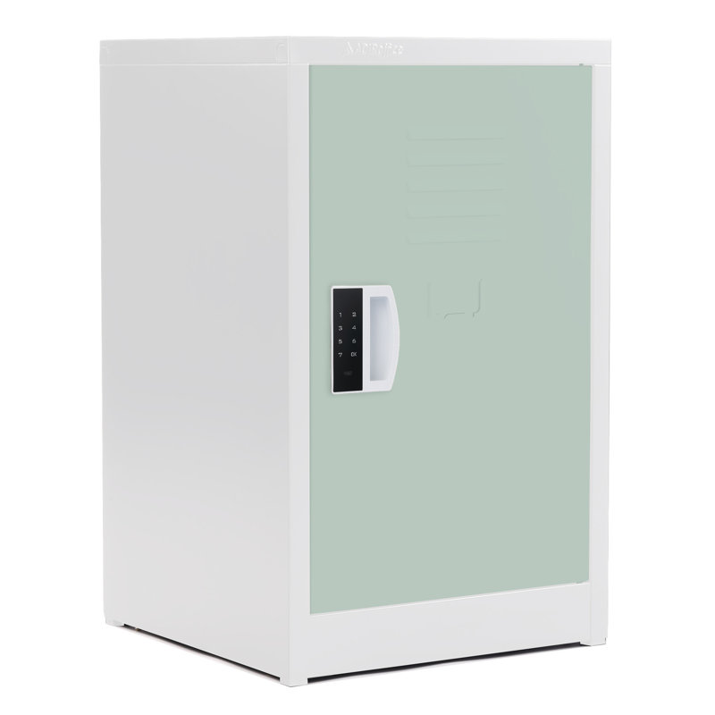 Casier pour enfant 1 porte en acier à une rangée avec serrure numérique H 24 po x l 15 po - Rangement pour les écoles, la salle de sport et la maison