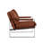 Eisenman 27.09'' W Leather Upholstered Accent Armchair-162999971