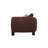 Mardi Maroon Tweed Sofa W/6 Pillows