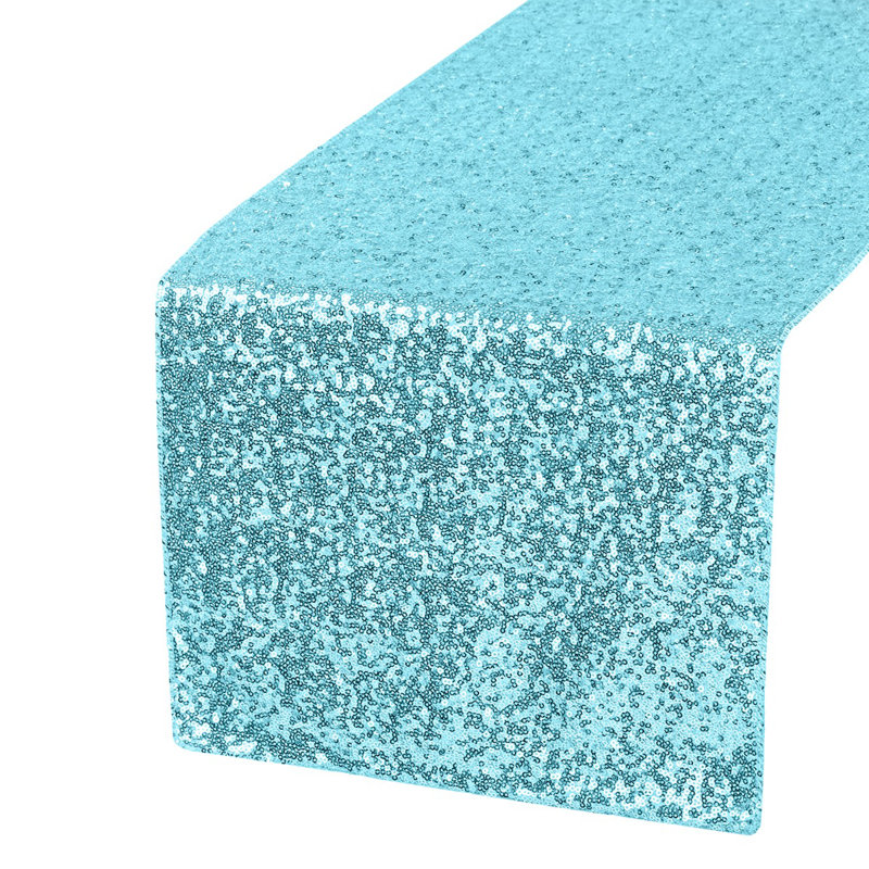 Allen Table Runner, Turquoise