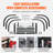 VEVOR Truck Bed Extender, Aluminum Retractable Tailgate Extender