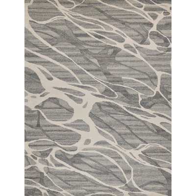 Rio hand-tufted New Zealand Wool Beige/Ivory Area Rug