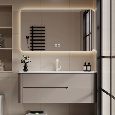 Armoire de salle de bain style simple et moderne