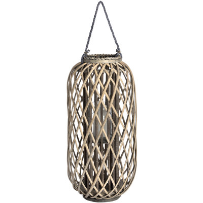 Mamta Wood Tabletop Lantern